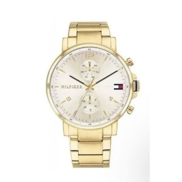 Tommy Hilfiger 1710415 Gold Men's Watch Daniel - Picture 3 of 16